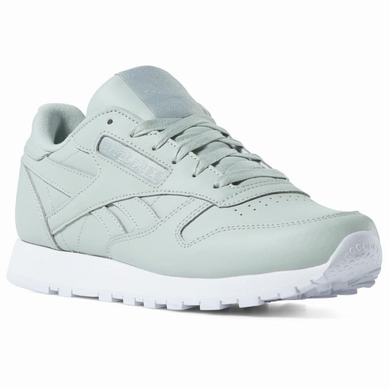 Reebok Classic Leather Shoes Womens Blue/White India SY7401LU